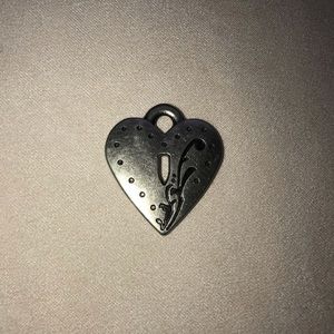 Heart locket charm